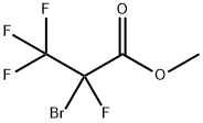 2-ブロモ-2,3,3,3-テトラフルオロプロピオン酸メチル 化学構造式