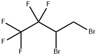 3,4-ジブロモ-1,1,1,2,2-ペンタフルオロブタン 化学構造式