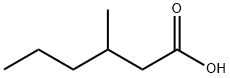 3-メチルヘキサン酸 化学構造式