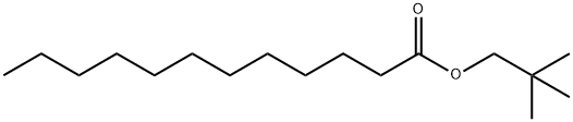 Dodecanoic acid, 2,2-diMethylpropyl ester,37811-73-7,结构式