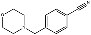 4-(MORPHOLINOMETHYL)BENZONITRILE Struktur