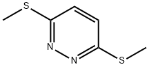 3,6-Bis(methylthio)pyridazine,37813-54-0,结构式