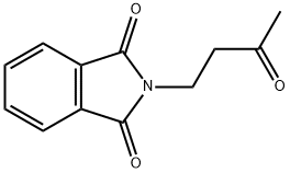 N-(3-オキソブチル)フタルイミド 化学構造式