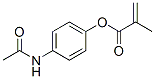 (4-acetamidophenyl) 2-methylprop-2-enoate|