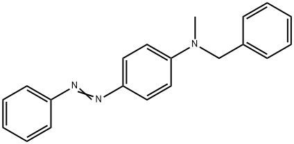 N-Methyl-N-benzylazobenzen-4-amine Structure