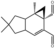 37841-91-1 (1aS)-3aβ,4,5,6,6aβ,6b-ヘキサヒドロ-5,5,6bα-トリメチルシクロプロパ[e]インデン-1a,2(1H)-ジカルボアルデヒド