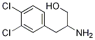 DL-3,4-二氯苯丙氨醇 结构式