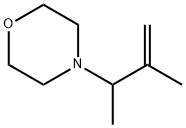 Morpholine,  4-(1,2-dimethyl-2-propenyl)-  (9CI) 结构式