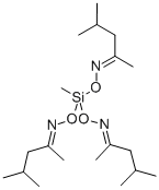 Methyltris(methylisobutylketoxime)silane Struktur