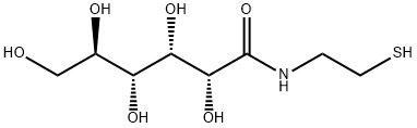 N-(2-mercaptoethyl)gluconamide 结构式