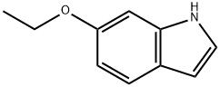 6-エトキシ-1H-インドール 化学構造式