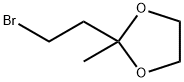 2-(2-溴乙基)-2-甲基-1,3-二氧戊环,37865-96-6,结构式