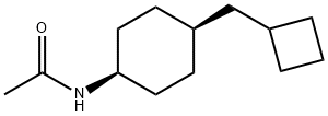 N-ACETYL-4-CYCLOBUTYL-METHYLCYCLOHEXYLAMINE Structure