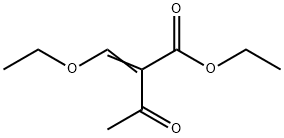 2-乙氧亚甲基乙酰乙酸乙酯,3788-94-1,结构式