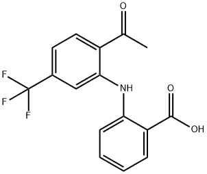 벤조산,2-[[2-아세틸-5-(트리플루오로메틸)페닐]아미노]-
