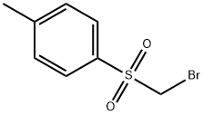1-(bromomethylsulfonyl)-4-methyl-benzene 化学構造式