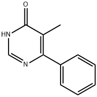 4-PHENYL-5-METHYL-6-HYDROXYPYRIMIDINE 化学構造式