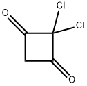 1,3-Cyclobutanedione,  2,2-dichloro-,37899-62-0,结构式
