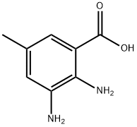 2,3-DIAMINO-5-METHYLBENZOIC ACID Structure