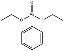 Phenylarsonic acid diethyl ester Structure