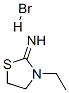 3-ethylthiazolidin-2-imine hydrobromide Structure