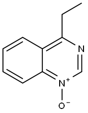 4-Ethylquinazoline 1-oxide,37920-75-5,结构式