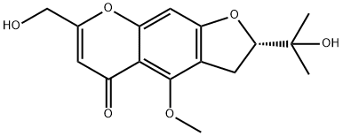 37921-38-3 (S)-2,3-ジヒドロ-7-(ヒドロキシメチル)-2-(1-ヒドロキシ-1-メチルエチル)-4-メトキシ-5H-フロ[3,2-g][1]ベンゾピラン-5-オン