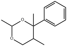 2,4,5-trimethyl-4-phenyl-1,3-dioxane,37922-18-2,结构式