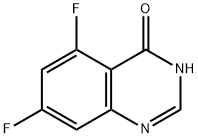 5,7-二氟-3,4-二氢喹唑啉-4-酮,379228-58-7,结构式