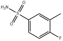 4-氟-3-甲基苯-1-磺酰胺, 379254-40-7, 结构式