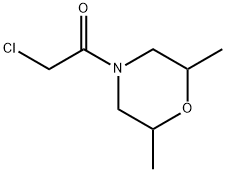 모르폴린,4-(클로로아세틸)-2,6-디메틸-(9CI)