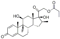 デキサメタゾン21-プロピオン酸 化学構造式