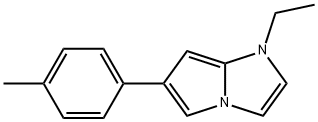 1-Ethyl-6-(p-tolyl)-1H-pyrrolo(1,2-a)imidazole Structure