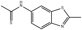 Acetamide, N-(2-methyl-6-benzothiazolyl)thio- (8CI) 结构式