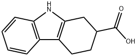 2,3,4,9-四氢-1H-咔唑-2-羧酸, 37964-14-0, 结构式