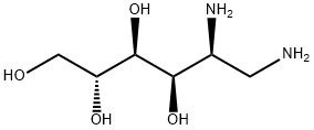 1,2-Diamino-1,2-dideoxy-D-glucitol 结构式