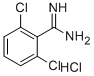 2,6-DICHLORO-BENZAMIDINE HCL Struktur