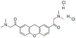 1,1'-(9H-xanthene-2,7-diyl)bis[2-(dimethylamino)ethanone] dihydrochloride,37971-99-6,结构式