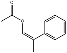 (Z)-2-苯基-1-丙烯-1-醇乙酸酯, 37973-52-7, 结构式