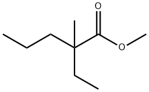 2-Ethyl-2-methylvaleric acid methyl ester,37974-23-5,结构式