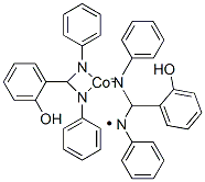 N,N′-双(亚水杨基)二苯胺基钴(II) 结构式