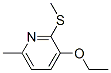 3-Ethoxy-6-methyl-2-(methylthio)pyridine Structure