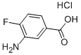 3-AMINO-4-FLUOROBENZOIC ACID HYDROCHLORIDE price.