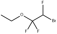 2-溴-1,1,2-三氟乙基乙醚, 380-78-9, 结构式