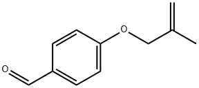 4-((2-甲基烯丙基)氧基)苯甲醛 结构式