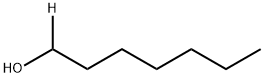 N‐ヘプチル‐1‐D1アルコール 化学構造式