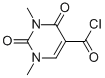 5-Pyrimidinecarbonyl chloride, 1,2,3,4-tetrahydro-1,3-dimethyl-2,4-dioxo- (9CI),38009-10-8,结构式