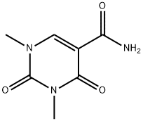 1,3-DIMETHYL-2,4-DIOXO-1,2,3,4-TETRAHYDROPYRIMIDINE-5-CARBOXAMIDE,38009-11-9,结构式