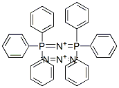 BIS(TRIPHENYLPHOSPHORANYLIDENE)-AMMONIUM AZIDE 结构式