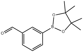 3-甲酰基苯硼酸频哪醇酯, 380151-86-0, 结构式